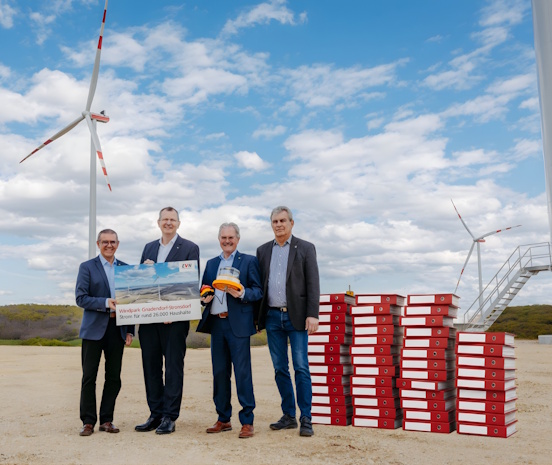 Windpark Gnadendorf-Stronsdorf geht erfolgreich in Betrieb 